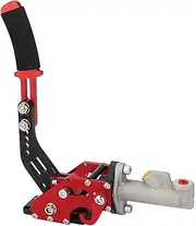 Brake Bleeding Kit Universal E-brake Drift Race Hand Brake Black Long Vertical Hydraulic Handbrake Kit For Hydro To Toyota Electronic Parking Brake(Red)