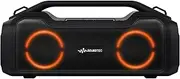 SoundTec 2.0CH Boombox: Portable Bluetooth Speaker with Powerful Bass, RGB Lighting, and Built-in Powerbank - Perfect for Indoor & Outdoor Use