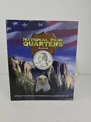Whitman Deluxe Coin Album #2882 NATIONAL PARK QUARTERS 2010-2021