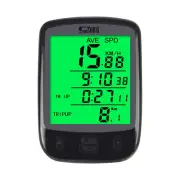 Bike Speedometer Bicycle Speed Meter Digital Odometer Waterproof LCD Black Light