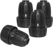 4PCS 1/2 Inch Drip Irrigation Tubing to Faucet Garden Hose Adapter 3/4" to 1/2"