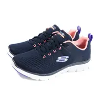 在飛比找ETMall東森購物網優惠-SKECHERS FLEX-LITE 運動鞋 女鞋 深藍/粉