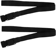 [VALICLUD] 2pcs Adjustable Non Slip Shirt Holders Crease Shirt Stay Straps Elastic Invisible Belts for Men Women Easy to Use Gender Neutral Design