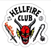 5 pc Planar Resin Flatback Bow Center 1195029 55x50mm Hellfire Club