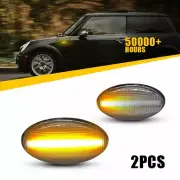 Dynamic LED Front Amber Side Marker Lights For MINI R50 Hatchback Cooper 2002-06 (for: Mini)