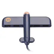 Universal 4 Ports Airplane Shape USB 2.0 to USB 2.0 Adapter USB Splitter HUB for Mobile Phone Tablet BLUE COLOR