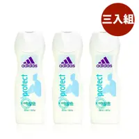 在飛比找誠品線上優惠-ADIDAS 女用柔膚保濕沐浴露 250ML (三入組) -