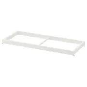 KOMPLEMENT clothes rail, white, 75x35 cm