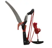 High Altitude 4 Pulley Pruning Scissors Tree Trimmer Branches Cutter without Rod