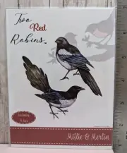 Two Red Robins Metal Die Cuts Birds, Owls, Doves, Aviary, Nest, Songbirds, Swans