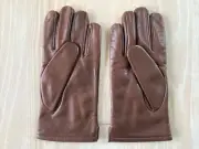 Portolano® for J.Crew Cashmere-Lined Sheep Leather Smartphone Gloves | L | Brown
