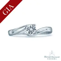 在飛比找PChome24h購物優惠-鑽石戒指 Alesai艾尼希亞鑽石 50分 GIA求婚戒/婚