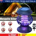 Solar UV Bug Zapper Mosquito Fly Insect Repeller Killer Garden Path LED Light