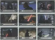 2021 Star Wars Masterwork Welcome To The Dark Side Insert Complete Set 1-10