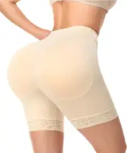 Women Butt Lifter Padded Lace Shapewear Thicker Butt Enhancer Size Small