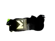 Mission CoolMax Daily Cushion Heel-Tab Socks 1 Pair Black 109603P Size S/M