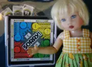 World's Smallest Sorry! board game w/ pieces for Riley Kish Ginny Diorama