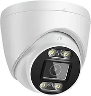 MWRCTV 4K POE Security Camera 8MP Turret IP Dome Camera 2.8mm 110°Super Wide Angle Lens,AI Human&Vehicle Detection,line Crossing Alarm,Color Night Vision,Bulit in Mic,IP66 Compatible for NVR RTSP