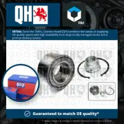 Wheel Bearing Kit fits FIAT PALIO 178 1.0 Front 96 to 03 QH 71714464 Quality New