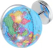 TEMPNAP Detailed Political Boundaries World Globe for Adults Lightweight Classroom Desk Decor