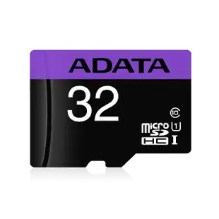 【ADATA威剛】Premier microSDHC UHS-I U1 32G記憶卡(附轉卡)