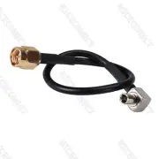 50x SMA Male to TS9 Plug RA Pigtail Cable RG174 for Huawei Wireless ZTE MF668+
