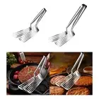 Flip Spatula Tong 2 in 1 Home Kitchen Cooking Tool for Toast Steak Tortilla