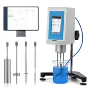 Digital Rotary Viscometer 10-6,000,000mPa.S Touch Screen Viscosity Meter 4 Rotor
