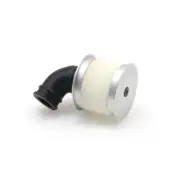 Upgrade Silver HSP 04104 (02028) Nitro Engine Air Filter 1/10 RC Car Buggy UK