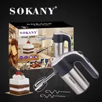 在飛比找蝦皮購物優惠-Sokany打蛋器電動家用迷你奶油烘焙攪拌器自動打蛋器手持打