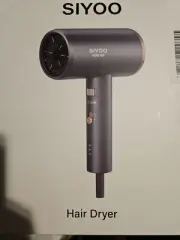 SIYOO Hair Dryer with Diffuser, 1600W Ionic Blow Dryer, Constant Temperature