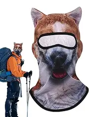 Sunproof Face Cover,Cute Breathable Masque With Animal Ears | Winter Headgear Hood Full Cover With Ears For Outdoor Activities