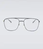[Gucci] Gucci Navigator-frame glasses One Size black
