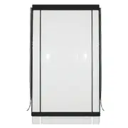 Marquee PVC Outdoor Cafe Blind - 1800mm x 2400mm Clear
