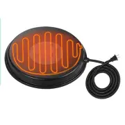 Chicken Drinking Fountain 80W With 5.5 Inch Bite Resistant Wire Black US Plug