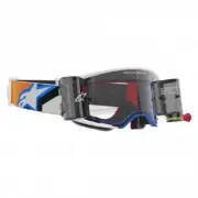 Alpinestars SuperTech MX Goggles - CORP w/Roll Off System (Blue/Orange)