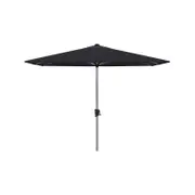 Coolaroo 3m Black Square Bronte Market Umbrella