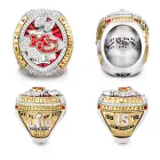 Patrick Mahomes Chiefs 2019 Superbowl Championship Ring with Display Box