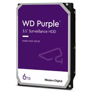 WD Western Digital 3.5&quot; 6TB Purple Surveillance WD64PURZ (監控系統專用) SATA 硬碟 香港行貨