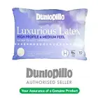 DUNLOPILLO Natural Talalay Latex High Profile Medium Feel Pillow NEW STOCK