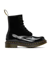 Round head lace-up boots UK3 Black
