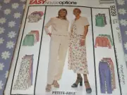 McCALL'S 9239 MISSES JACKET-DRESS-TUNIC & PANTS SHORTS PATTERN UNCUT-20-22-24