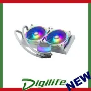 Cooler Master MasterLiquid ML240 Illusion ARGB AIO Liquid CPU Cooler - White