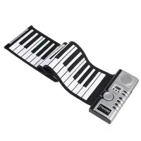 在飛比找蝦皮購物優惠-折疊電鋼琴 電子琴  電子鋼琴 88鍵電子琴 鋼琴 便攜式軟