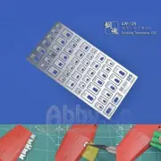 Model Detail up Scribing Templates Etched AW125 For MG 1/100 HG RG 1/144 PG 1/60