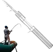 Ultra-Light Fishing Pole - Compact Lightweight Fishing Poles | Small Extendable Fishing Rod Traveling Fishing Pole for Beginners, Fishing Enthusiasts