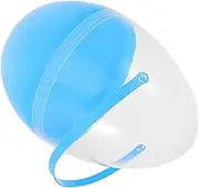 COMPUKAS Large Fillable Easter Egg Container Openable Egg Shaped Box for Holidays Decor Raffle Use Reliable Material Reusable Dual Use Storage