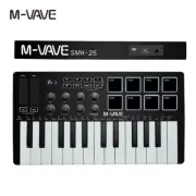 M-VAVE Portable MIDI 25-Key USB MIDI Keyboard
