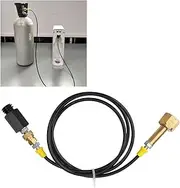 Redxiao Universal W21.8 Thread Outer Hose Adapter Kit for Soda Stream Kitchen Soda Making Machine Compatible with Sodastream and Most Soda Machines for Filling Sodastream Tanks and