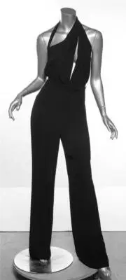 MISHA COLLECTION Womens Black Crepe Pantsuit Jumpsuit NEW w/TAGS S
